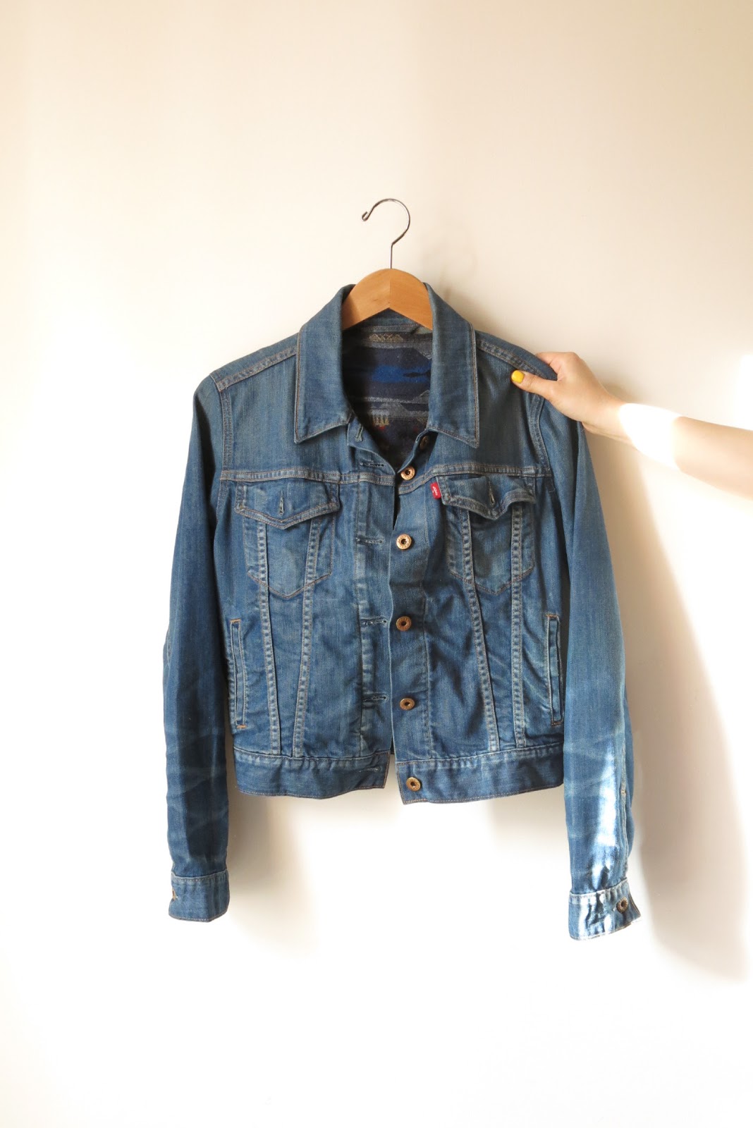 shopmycloset: the shop-blog: [SOLD] Levis x Pendleton Denim Jacket $50