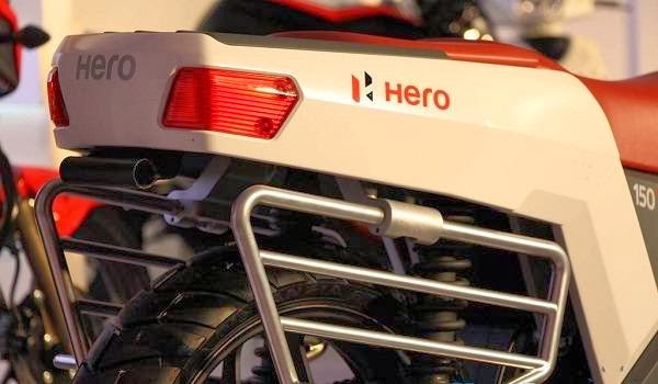 Hero RNT diesel bike rear profile