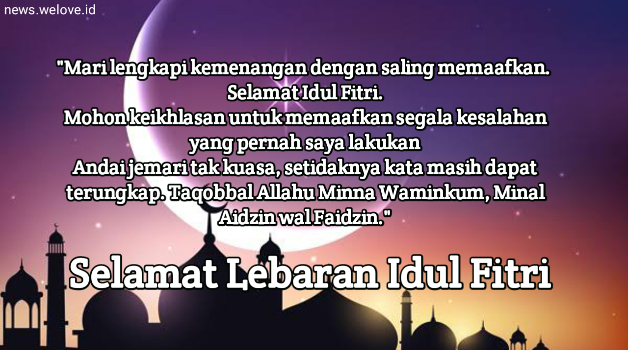 Kata Kata Ucapan Selamat Lebaran Kata Kata Lebaran