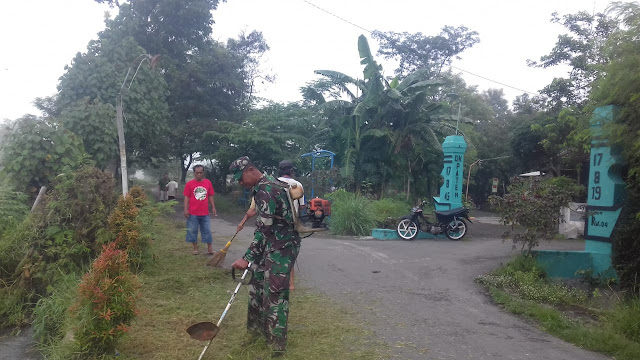 Kerja Bakti Ciptakan Keindahan Desa