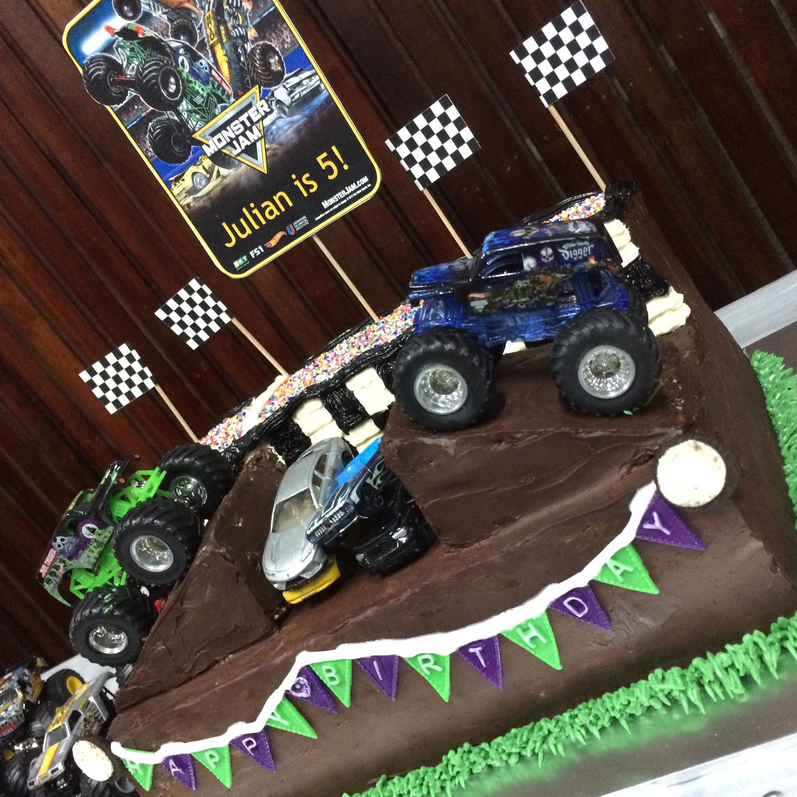 Crissa's Cake Corner! Monster Jam Cake