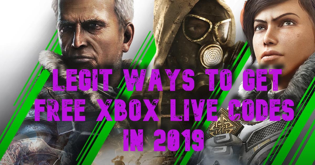 Legit ways to get free Xbox live codes in 2019