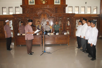 DANRAMIL 01/SRAGEN HADIRI  ACARA KONSOLIDASI UNIT PENGUMPULAN ZAKAT BAZNAS KAB.SRAGEN