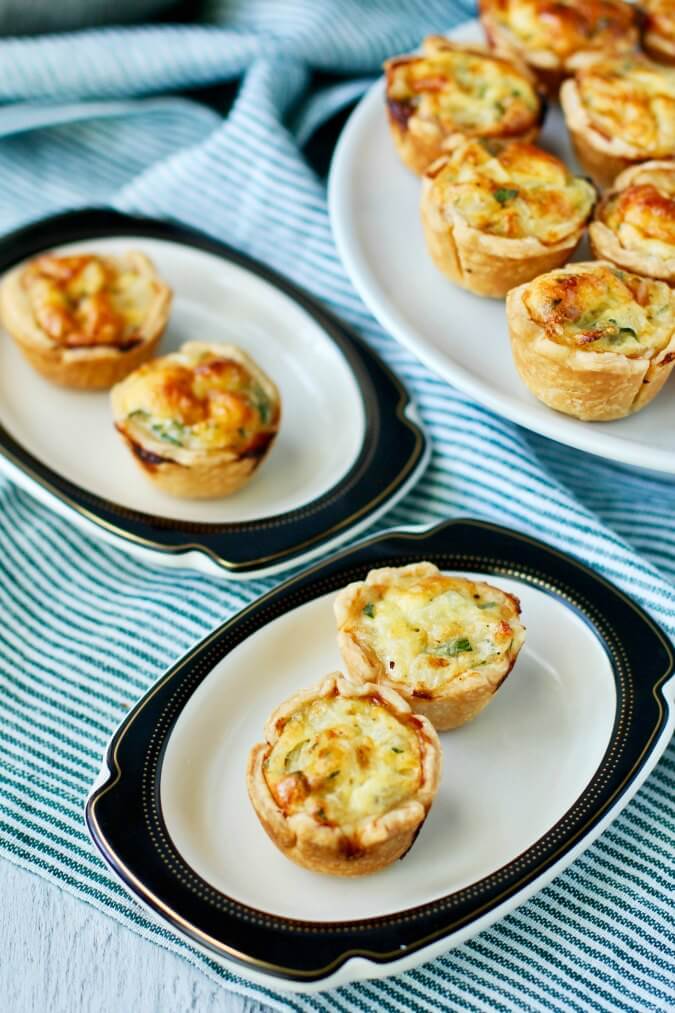 Shrimp Mini Quiche Appetizers | Karen's Kitchen Stories