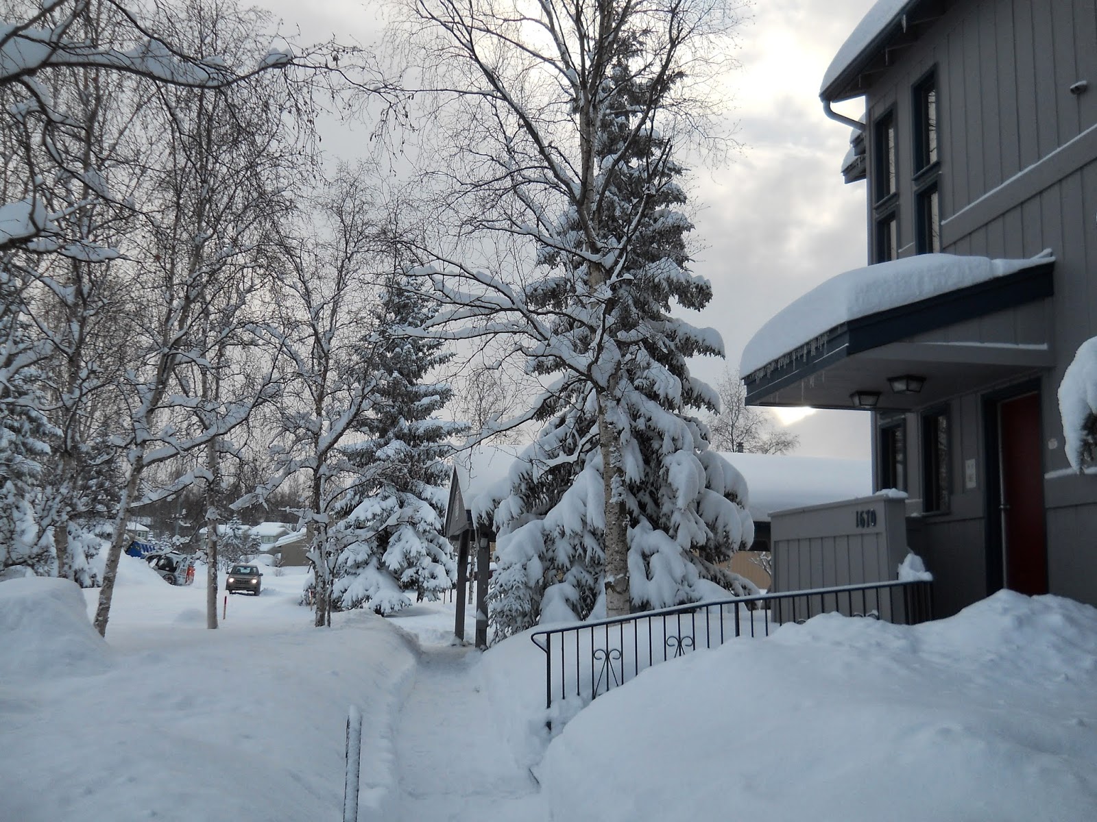 BOBBA CAPS DOXOLOGY MAR 15, 14 .. SNOW IN ALASKA? ON MARCH 15th .. YES!