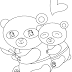 Coloring Pages Of Pandas