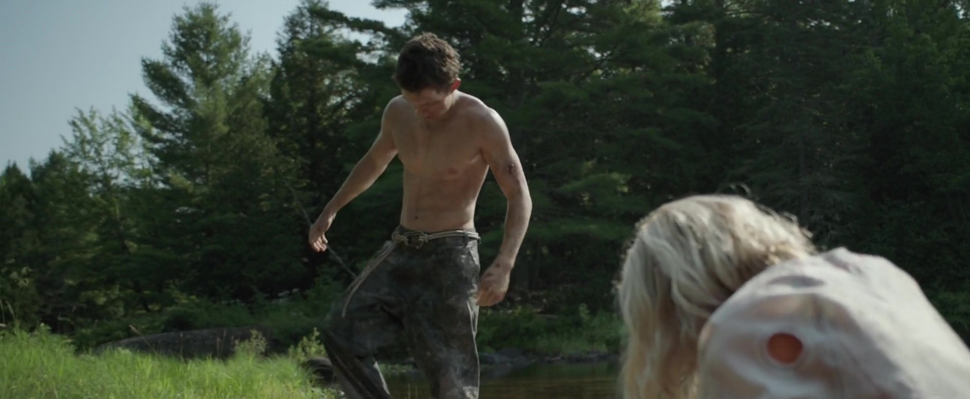 Tom Holland nude in Chaos Walking.