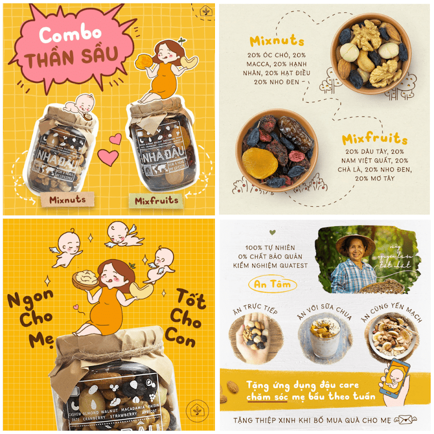 [A36] Loại hạt nào không thể thiếu trong hành trình mang thai