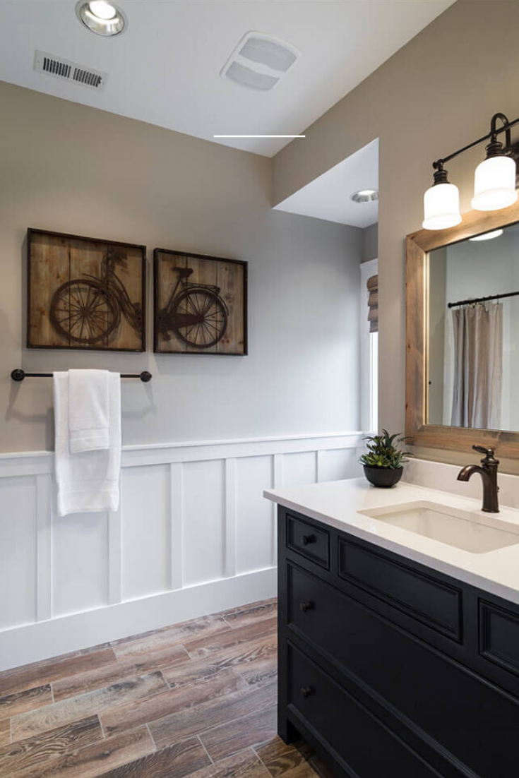 20 Charming Bathroom Wainscoting Ideas