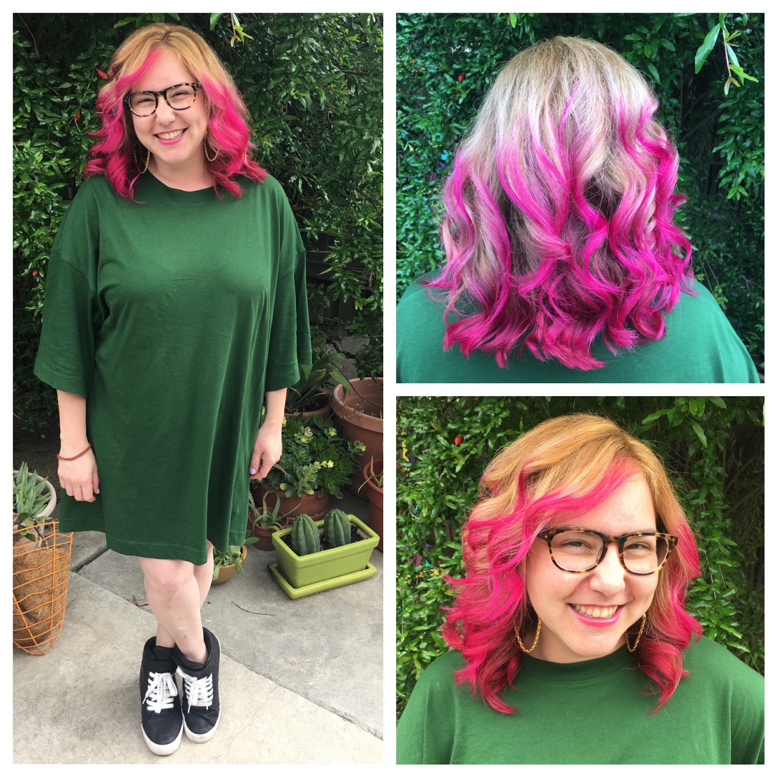 The Beauty of Life: On Wednesdays We Wear Pink: My New Pretty in Pink Hair,  Thanks to Pulp Riot Hair Color in Cupid!