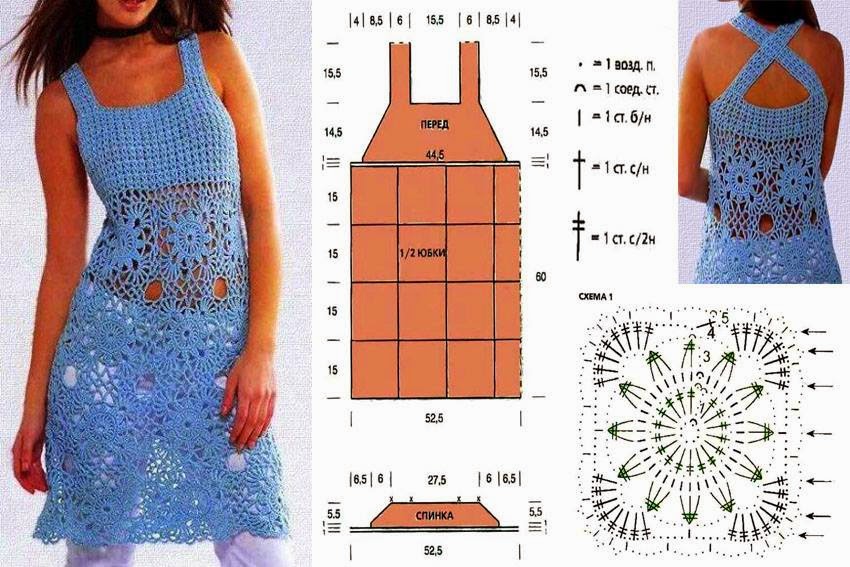 Schema Copricostume Crochet Copricostume A Rete Uncinetto