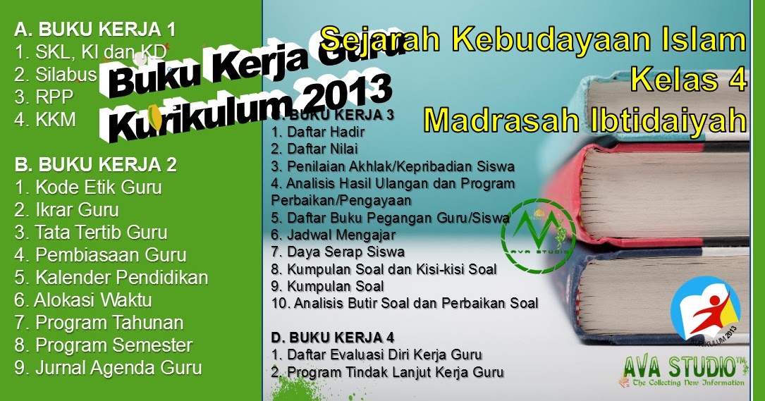 Buku Kerja Guru SKI Kelas 4 SD/MI Kurikulum 2013 (Semester