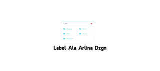Cara Mudah Merubah Tampilan Label Blog Seperti Arlina Design