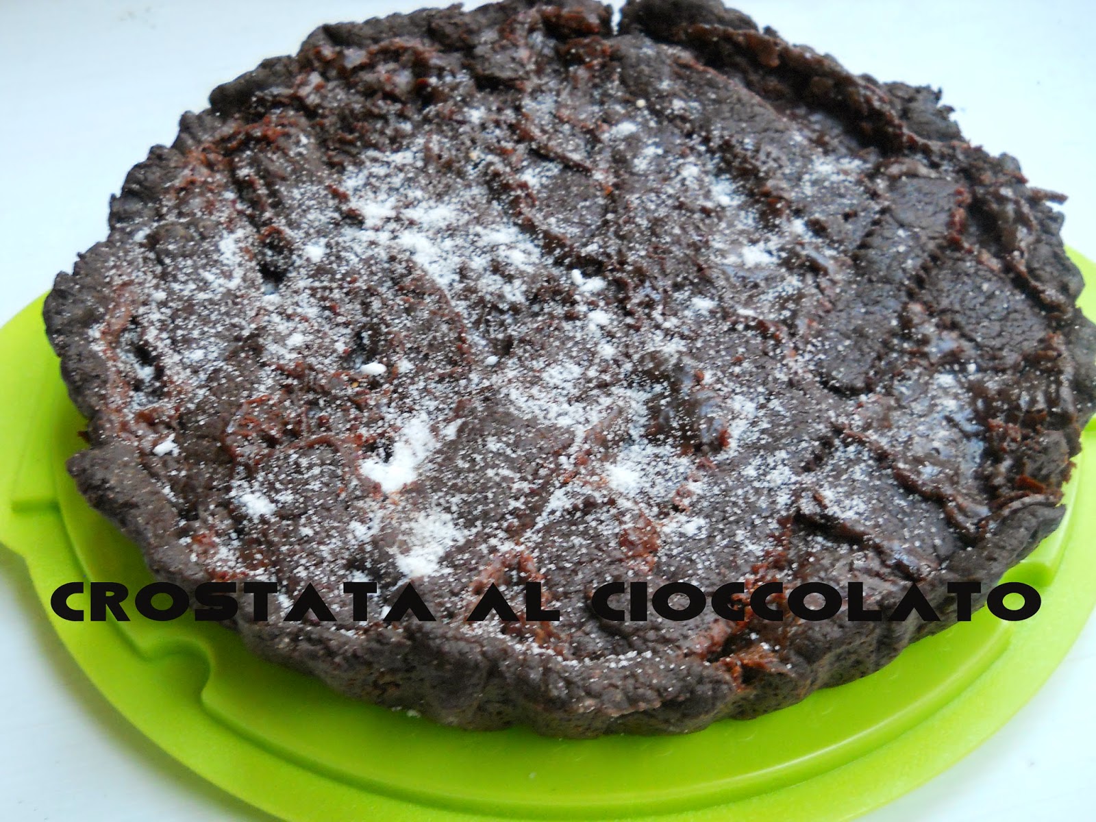 crostata al cioccolato per il recipe-tionist