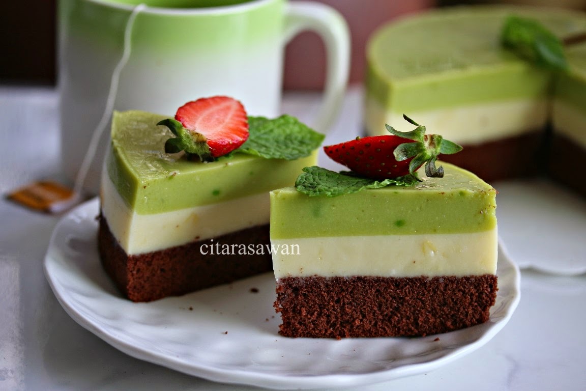 Chocolate Avocado Mousse Cake ~ Resepi Terbaik