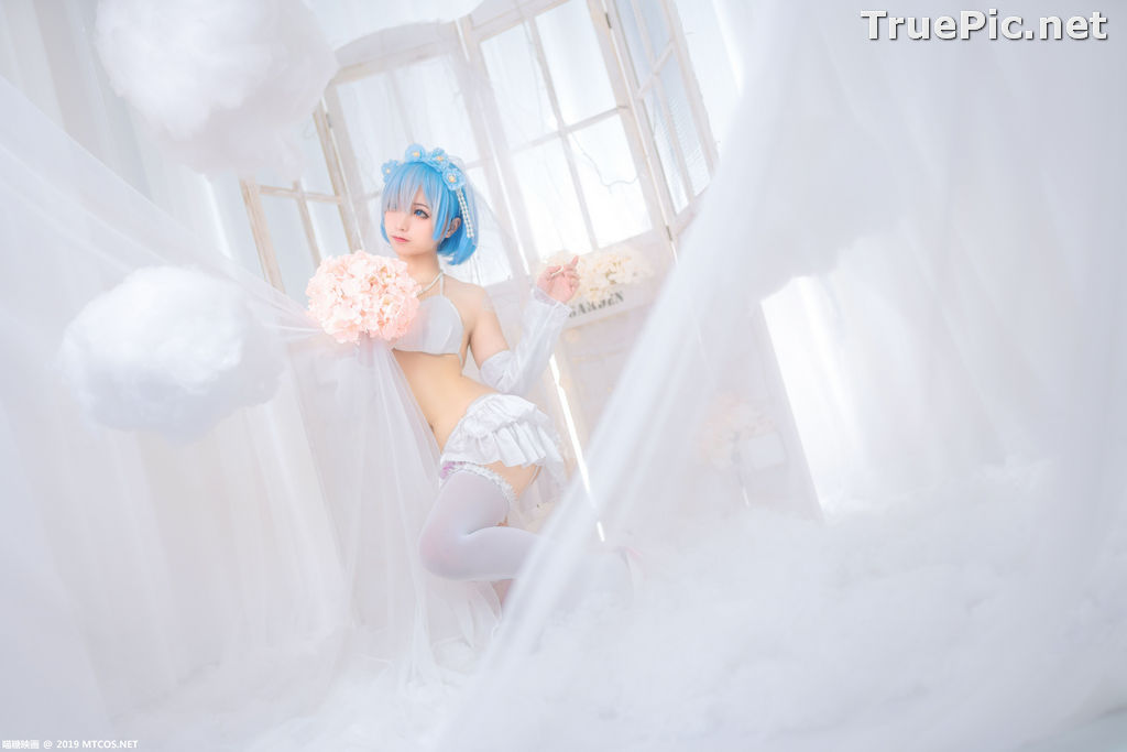 Image [MTCos] 喵糖映画 Vol.029 – Chinese Cute Model – Bride Rem Cosplay - TruePic.net - Picture-17