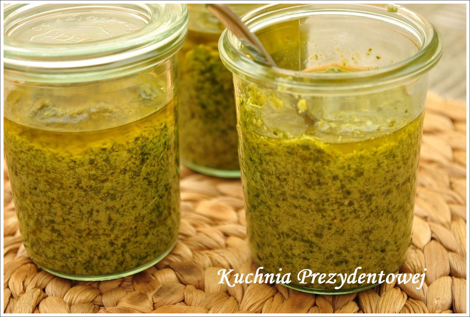 Kuchnia Prezydentowej Pesto bazyliowe