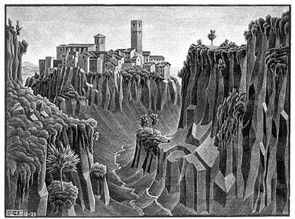 Bensozia M C Escher Landscapes