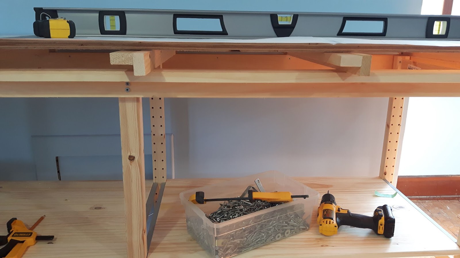 Central Vermont Railway IKEA Ivar Benchwork User Report