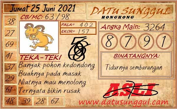 Forum Syair Hk Datu Sunggul Syair Jitu 3