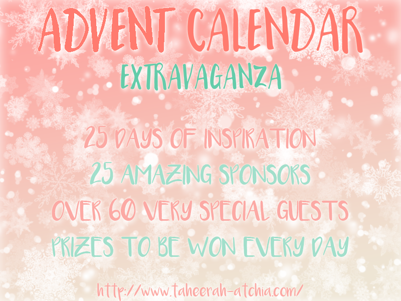 *VIBGYOR Krafts*: Advent Calendar Extravaganza with Taheerah Atchia