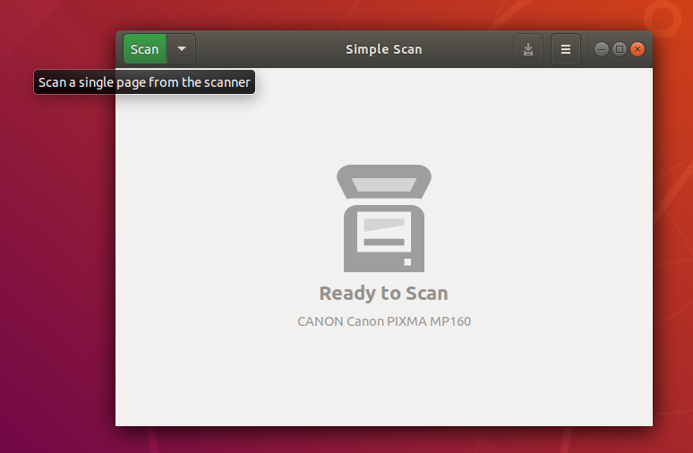 Cum scanez folosind ubuntu?