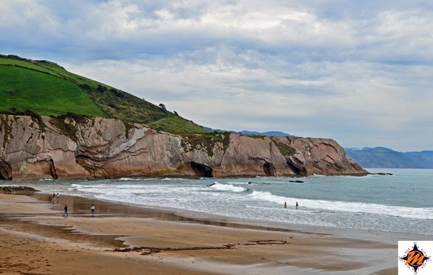 Zumaia, spiaggia di Itzurun Zumaia, spiaggia di Itzurun