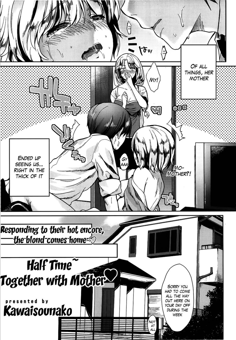 Hentai Manga Comic-Half Time-Chapter 1-Half Time-Together with Mother-3