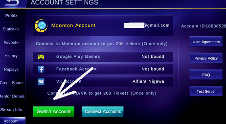 Cara Buat Akun ML Baru Tanpa Hapus Data Lengkap - Akun Mobile Legends