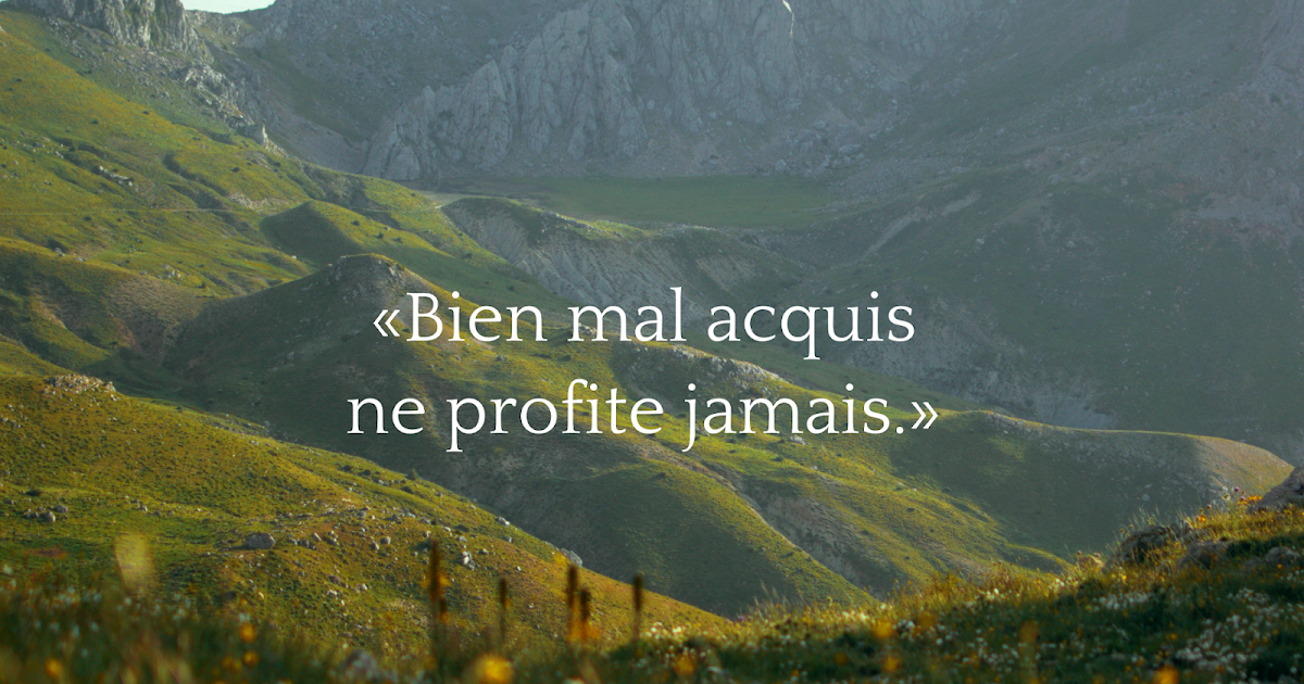 Les Plus Belles Citations Proverbe Français,