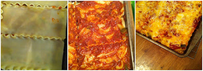 Spinach Vegetable  Lasagna 4