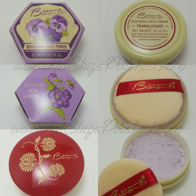 Besame Cosmetics - Brightening Violet Powder