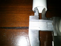 Measuring pipe inner bore with Viner caliper