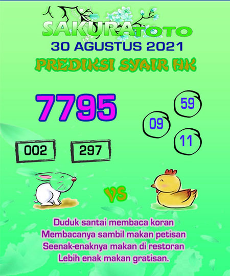 Prediksi Togel Hongkong Senin 30 Agustus 2021 Prediksi Hk Malam Ini
