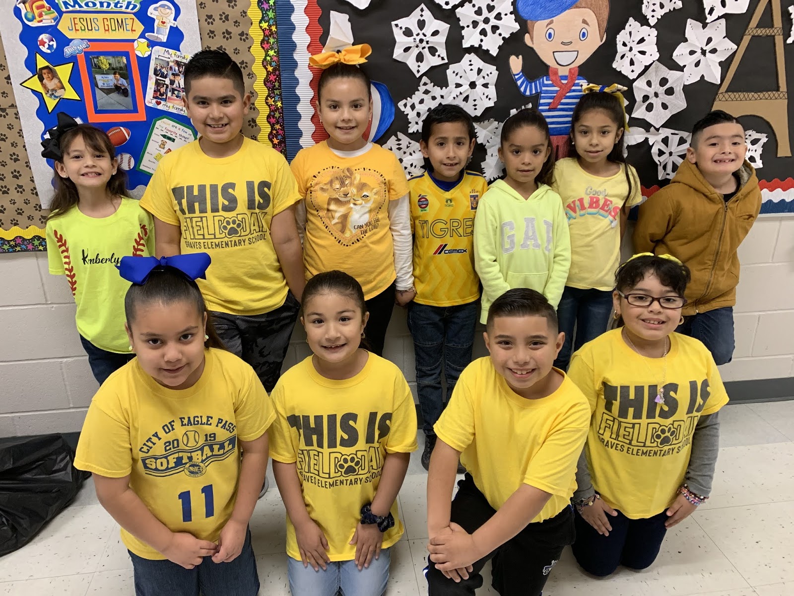 Eagle Pass ISD - iVision: Tigers participated in Day 3 Wear YELLOW for ...