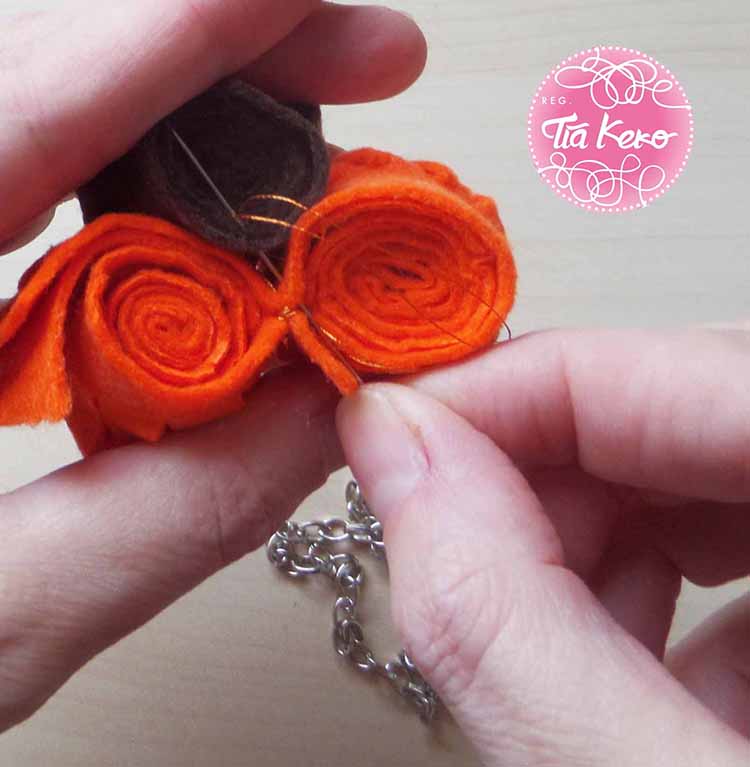 Tía Keko manualidades niños fieltro