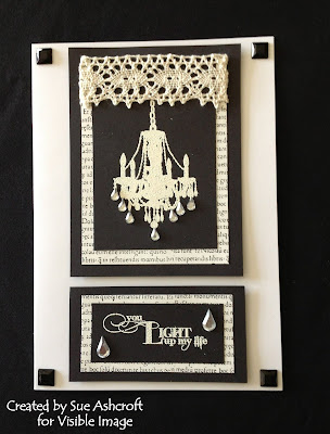 chandelier stamp sentiment stamps visible image