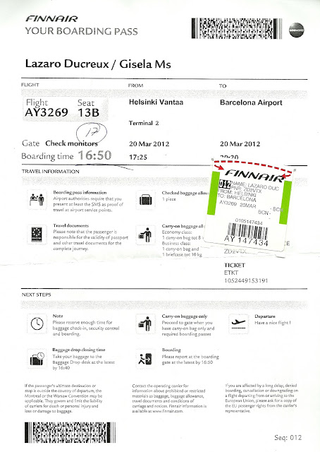 travel documents finnair