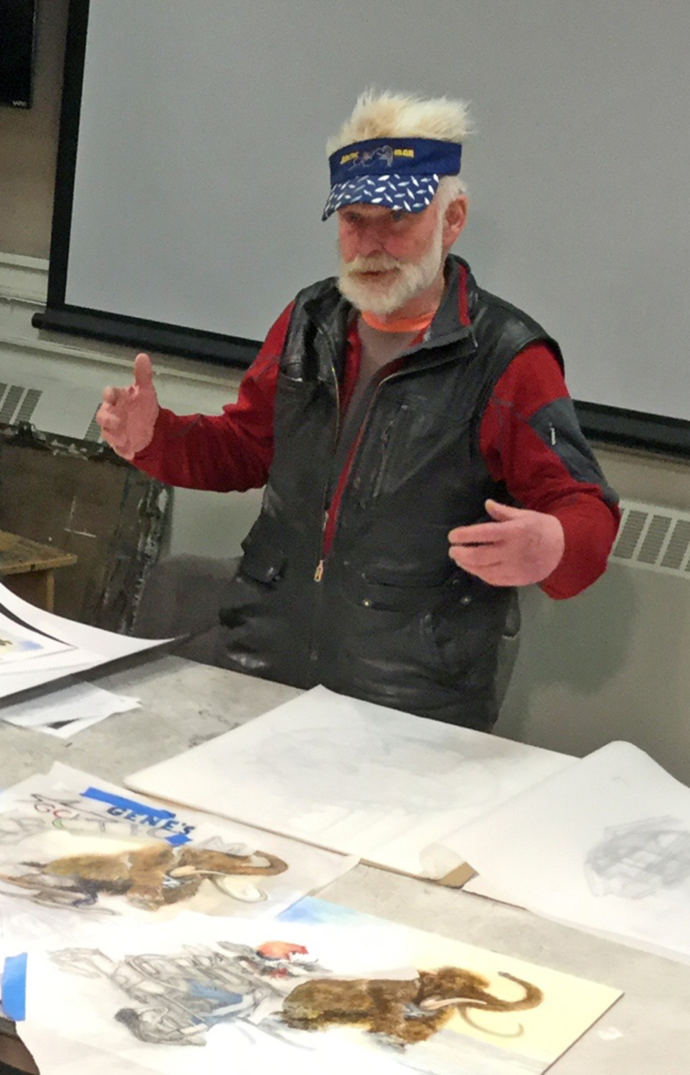 Ink & Snow Visiting Artist Sandy Jamieson