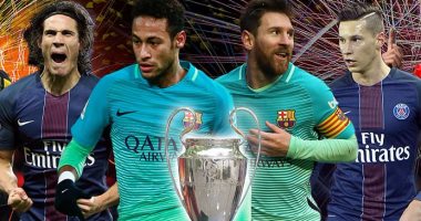 سان جيرمان يسحق برشلونة برباعية في دوري ابطال اوروبا