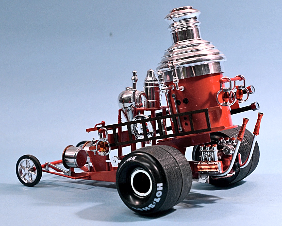Scale Model News: WHERE’S THE FIRE?! FLAMEOUT CUSTOM SHOW ROD FROM AMT