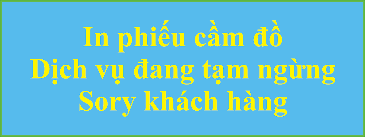 In phiếu cầm đồ