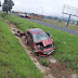 Vuelca automóvil en la Morelia-Pátzcuaro; no hay heridos