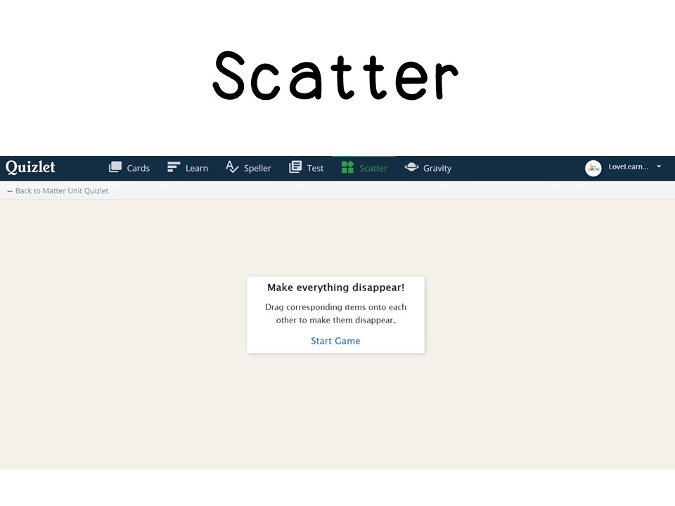 For the Love of Learning Using Quizlet in the Classroom