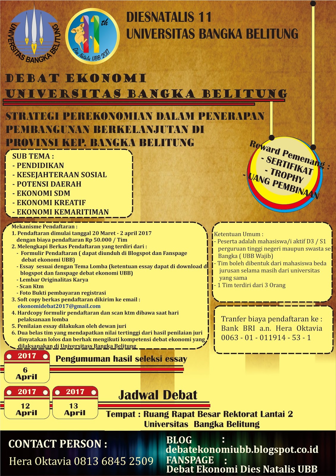 35+ Trend Terbaru Contoh Pamflet Lomba Debat Little