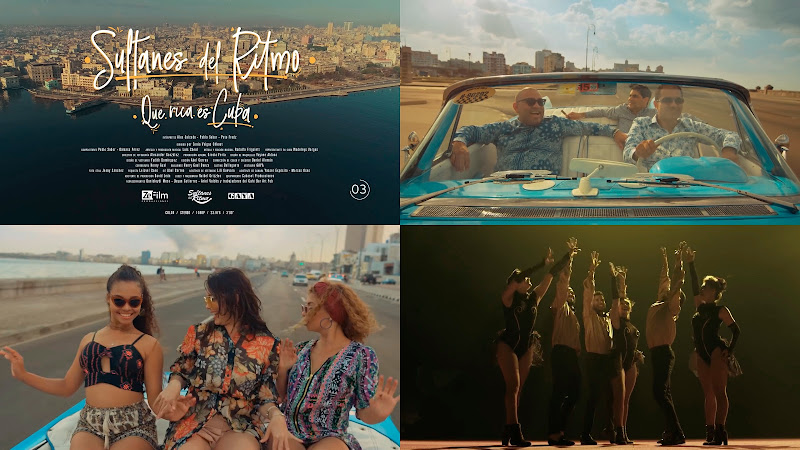 Sultanes del Ritmo - ¨Que rica es Cuba¨ - Videoclip - Dir: Zenia Veigas Chkout. Portal Del Vídeo Clip Cubano. Música popular bailable cubana. Cuba. Sultanes del Ritmo - ¨Que rica es Cuba¨ - Videoclip - Dir: Zenia Veigas Chkout. Portal Del Vídeo Clip Cubano. Música popular bailable cubana. Cuba.