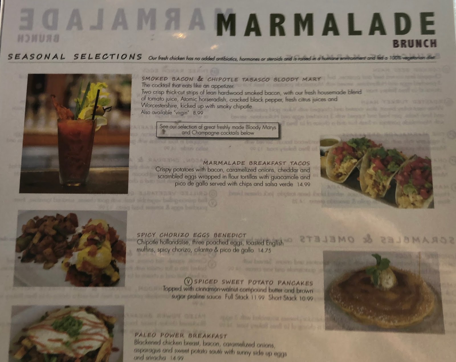 GREAT EATS HAWAII MARMALADE CAFE EL SEGUNDO, CA