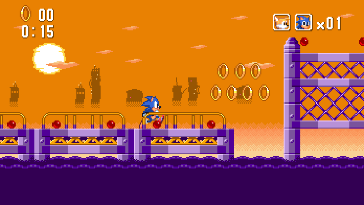 Sonic oil ocean zone music