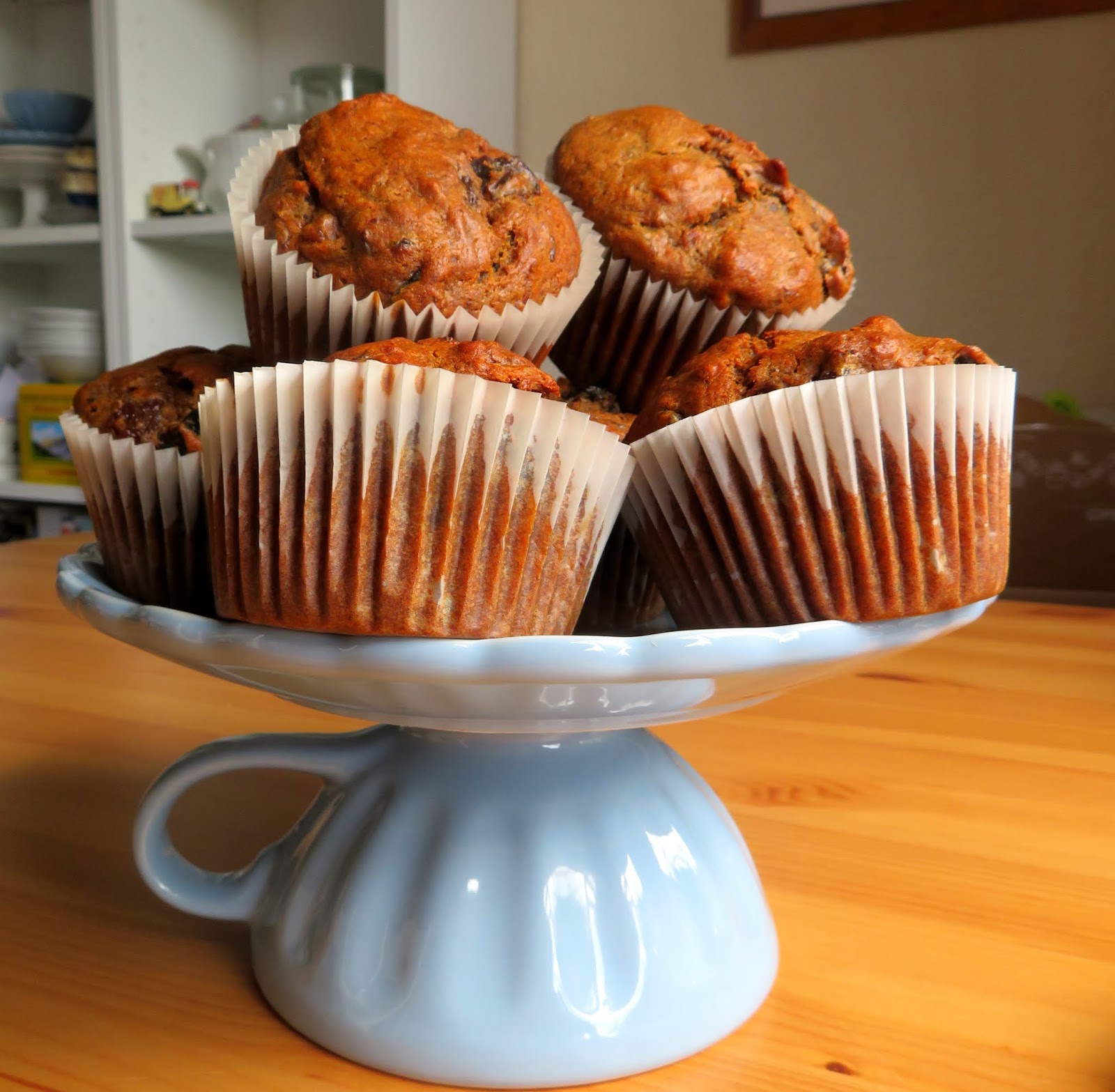 Fruit & Nut Muffins The English Kitchen