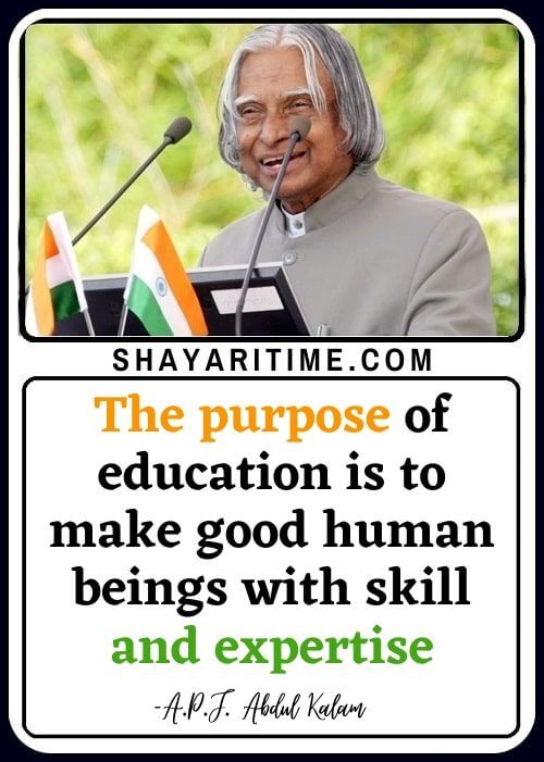 100+ APJ Abdul Kalam Best Quotes of All Time With Images